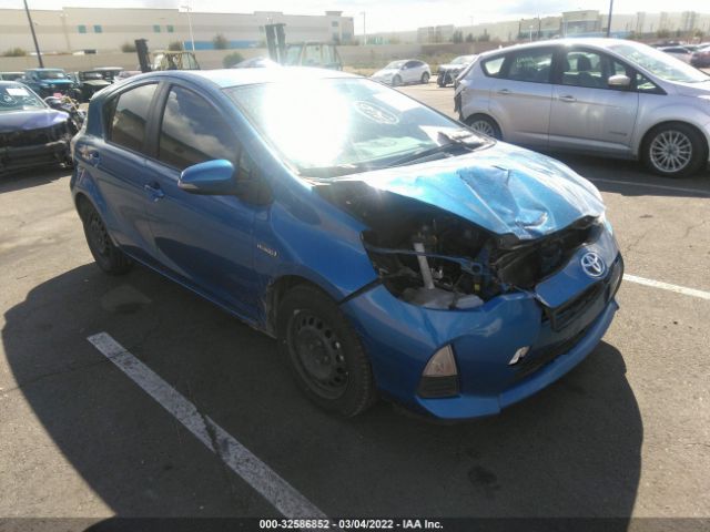 TOYOTA PRIUS C 2014 jtdkdtb33e1077047