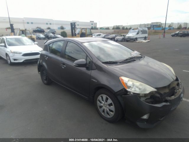 TOYOTA PRIUS C 2014 jtdkdtb33e1559260