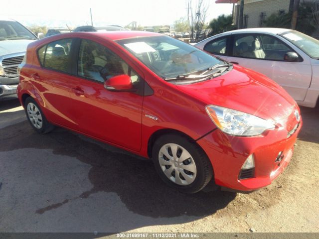 TOYOTA PRIUS C 2014 jtdkdtb33e1562692