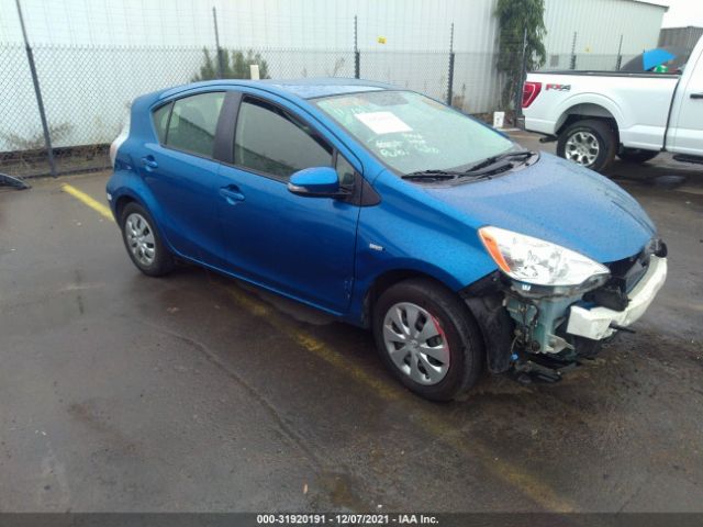 TOYOTA PRIUS C 2014 jtdkdtb33e1570839