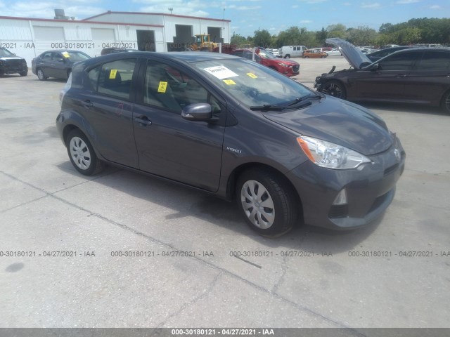 TOYOTA PRIUS C 2014 jtdkdtb33e1571232