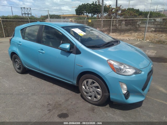 TOYOTA PRIUS C 2015 jtdkdtb33f1092536