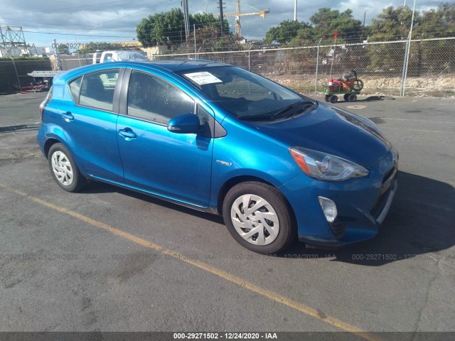 TOYOTA PRIUS C 2016 jtdkdtb33g1118411