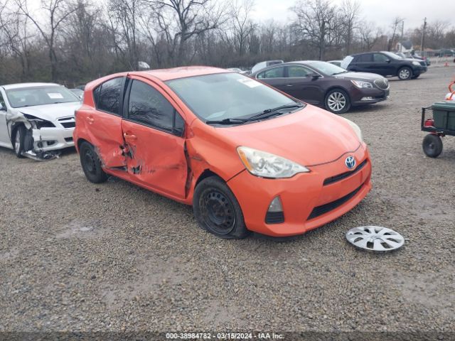 TOYOTA PRIUS C 2012 jtdkdtb34c1016903