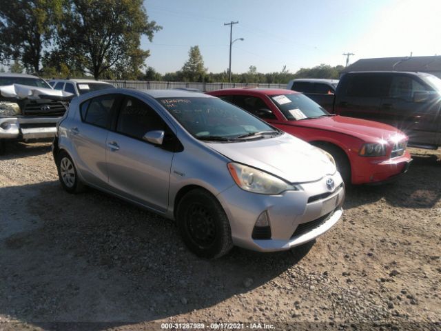 TOYOTA PRIUS C 2012 jtdkdtb34c1019008