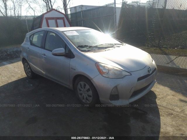 TOYOTA PRIUS C 2012 jtdkdtb34c1022989