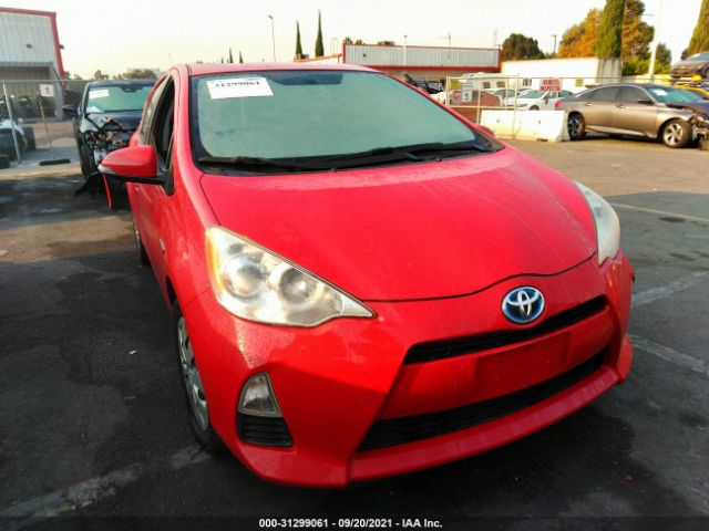 TOYOTA PRIUS C 2012 jtdkdtb34c1026430