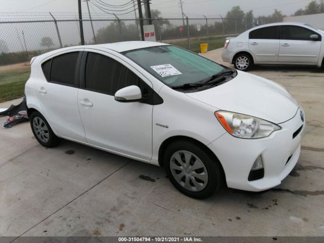 TOYOTA PRIUS C 2012 jtdkdtb34c1028775