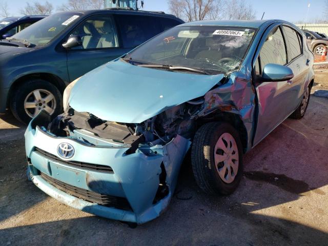 TOYOTA PRIUS C 2012 jtdkdtb34c1029084