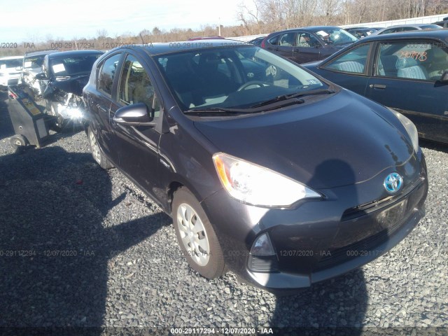 TOYOTA PRIUS C 2012 jtdkdtb34c1500960