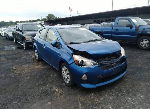 TOYOTA PRIUS C 2012 jtdkdtb34c1509996