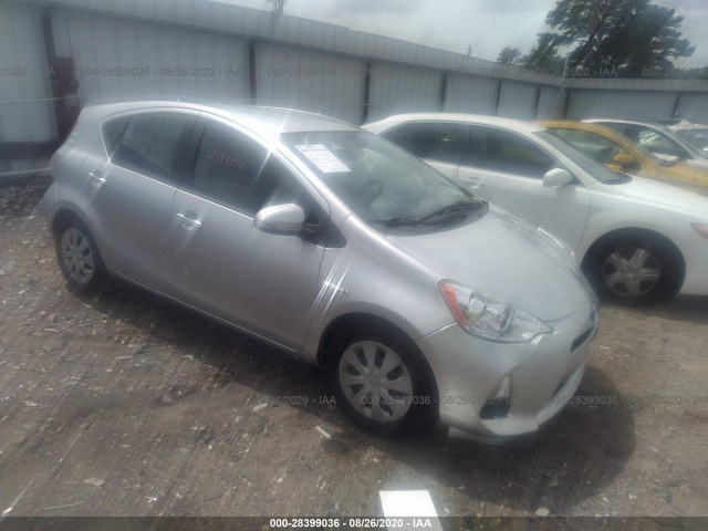 TOYOTA PRIUS C 2012 jtdkdtb34c1510419