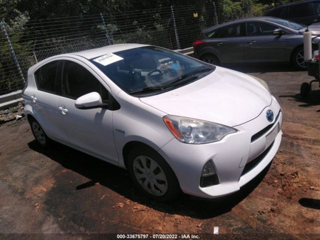 TOYOTA PRIUS C 2012 jtdkdtb34c1511229