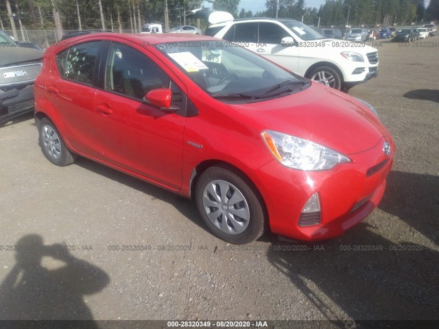 TOYOTA PRIUS C 2012 jtdkdtb34c1515278