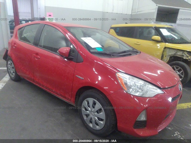 TOYOTA PRIUS C 2012 jtdkdtb34c1518858