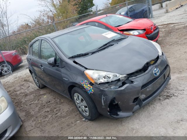 TOYOTA PRIUS C 2012 jtdkdtb34c1525308