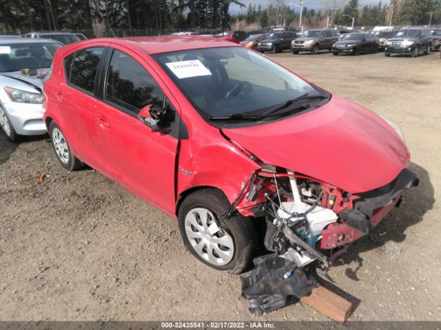 TOYOTA PRIUS C 2013 jtdkdtb34d1037901