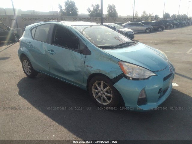 TOYOTA PRIUS C 2013 jtdkdtb34d1051362