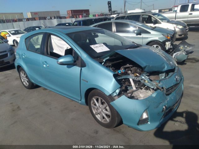 TOYOTA PRIUS C 2013 jtdkdtb34d1052530