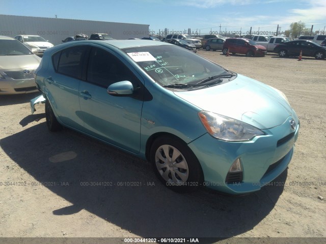 TOYOTA PRIUS C 2013 jtdkdtb34d1056044