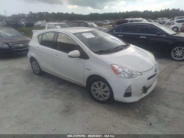 TOYOTA PRIUS C 2013 jtdkdtb34d1536410