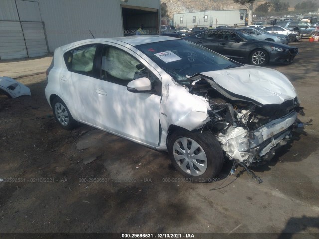 TOYOTA PRIUS C 2013 jtdkdtb34d1539551