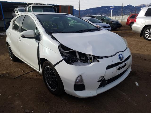 TOYOTA PRIUS C 2013 jtdkdtb34d1541168