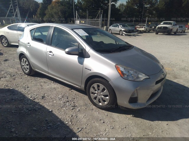 TOYOTA PRIUS C 2013 jtdkdtb34d1541607