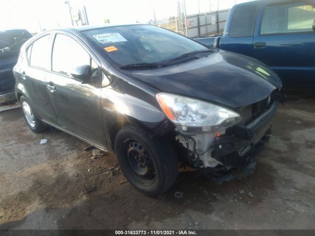 TOYOTA PRIUS C 2013 jtdkdtb34d1542997