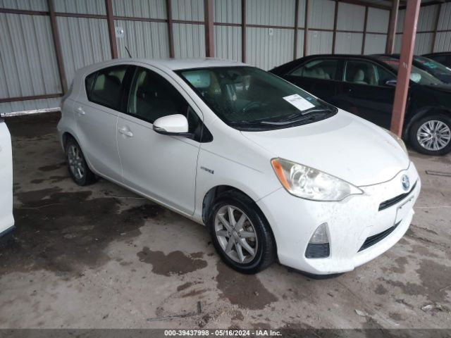 TOYOTA PRIUS C 2013 jtdkdtb34d1543079