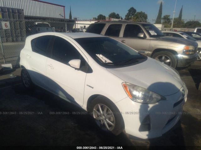 TOYOTA PRIUS C 2013 jtdkdtb34d1553286