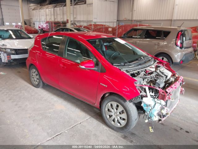 TOYOTA PRIUS C 2013 jtdkdtb34d1557595