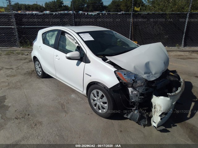 TOYOTA PRIUS C 2014 jtdkdtb34e1068311