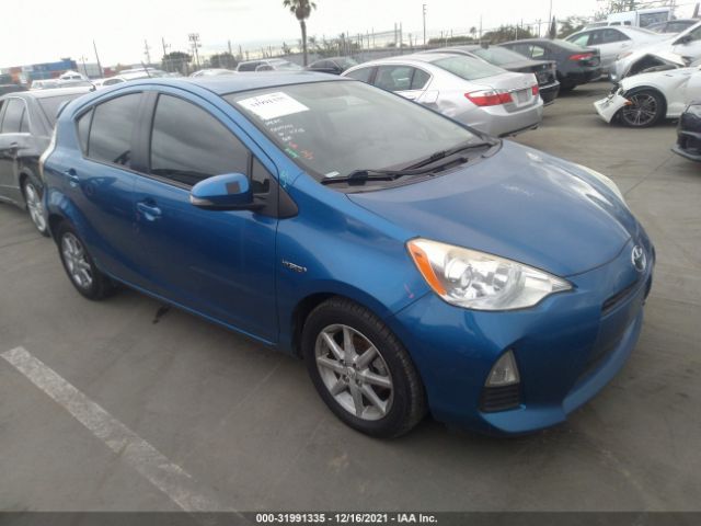 TOYOTA PRIUS C 2014 jtdkdtb34e1068454