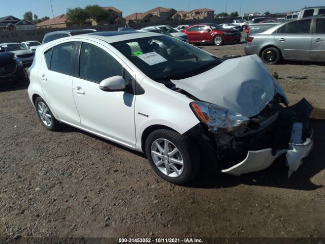 TOYOTA PRIUS C 2014 jtdkdtb34e1072164