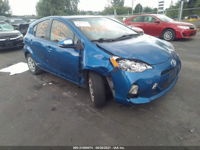 TOYOTA PRIUS C 2014 jtdkdtb34e1073704