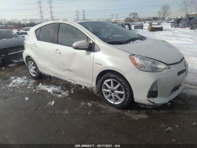 TOYOTA PRIUS C 2014 jtdkdtb34e1075081