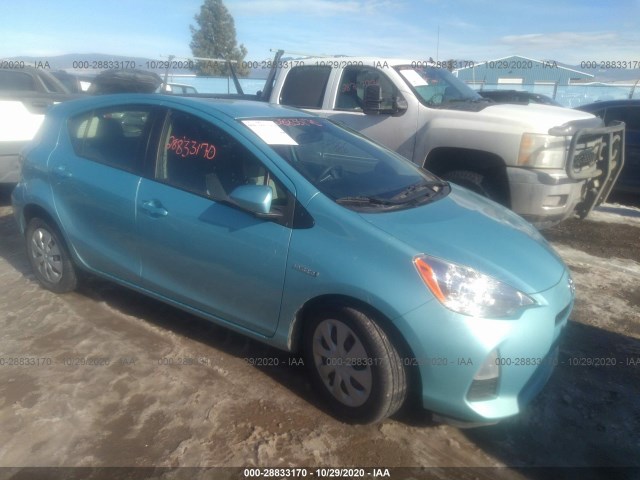 TOYOTA PRIUS C 2014 jtdkdtb34e1077560