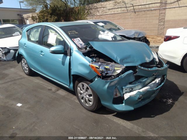 TOYOTA PRIUS C 2014 jtdkdtb34e1083388