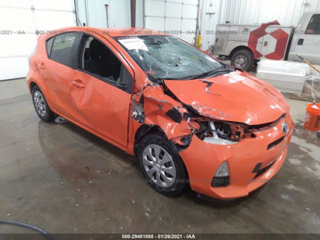 TOYOTA PRIUS C 2014 jtdkdtb34e1083701