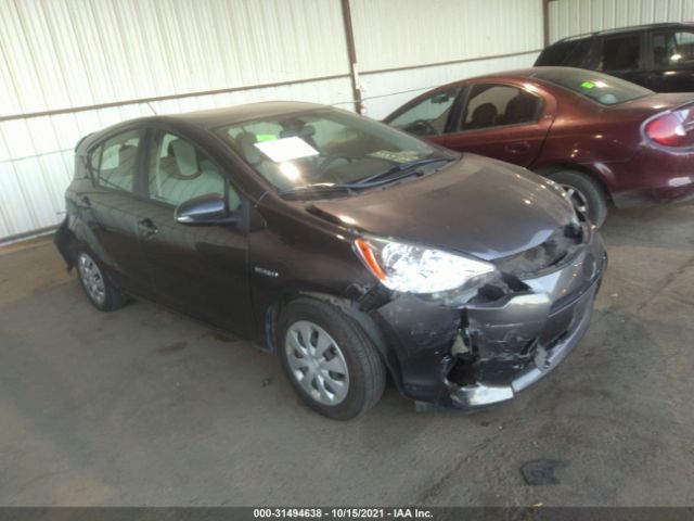 TOYOTA PRIUS C 2014 jtdkdtb34e1561048