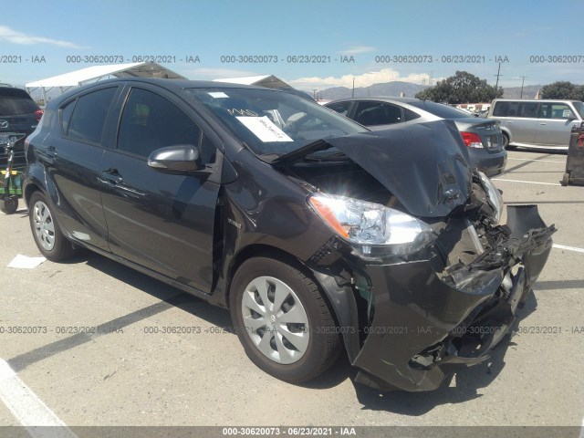 TOYOTA PRIUS C 2014 jtdkdtb34e1562748