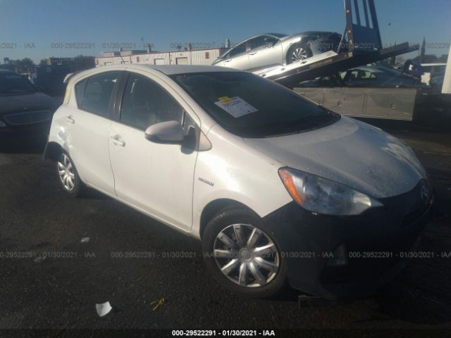 TOYOTA PRIUS C 2014 jtdkdtb34e1570168