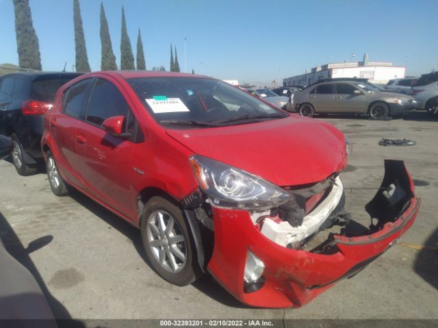 TOYOTA PRIUS C 2016 jtdkdtb34g1137937