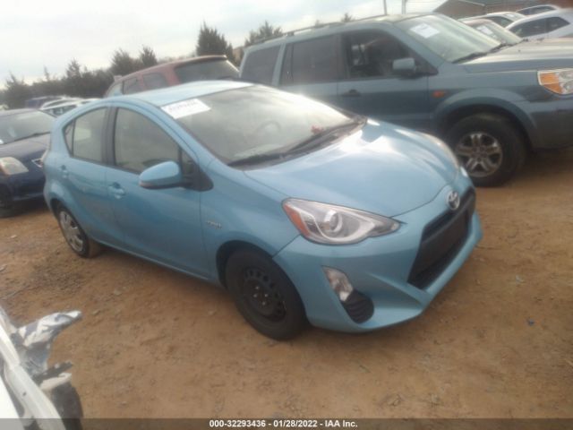 TOYOTA PRIUS C 2016 jtdkdtb34g1589466