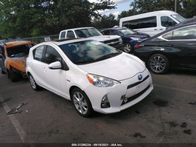 TOYOTA PRIUS C 2012 jtdkdtb35c1000337