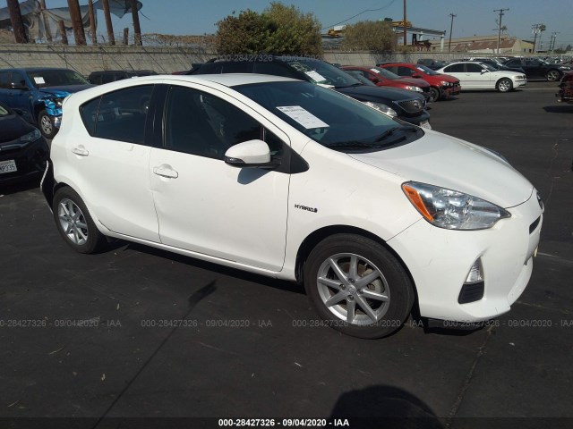 TOYOTA PRIUS C 2012 jtdkdtb35c1003061