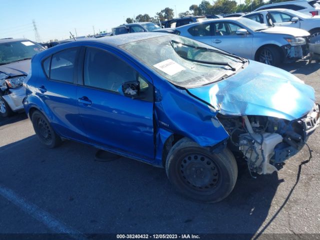 TOYOTA PRIUS C 2012 jtdkdtb35c1008213