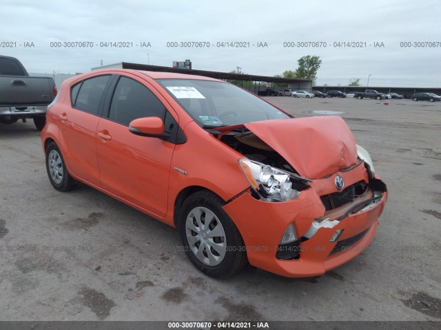 TOYOTA PRIUS C 2012 jtdkdtb35c1013167