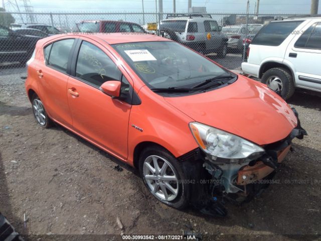 TOYOTA PRIUS C 2012 jtdkdtb35c1013928